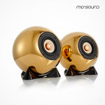 Load image into Gallery viewer, mo° sound - ball speaker superior - gold
